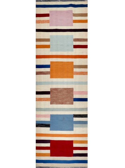 Afghan Modern Vegetable Dye hand knotted rug