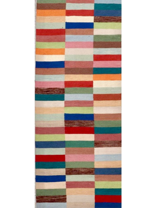 Afghan Modern Vegetable Dye hand knotted rug