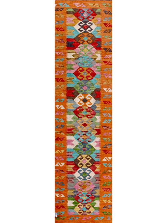 Afghan Chobi Vegetable Dye hand knotted rug
