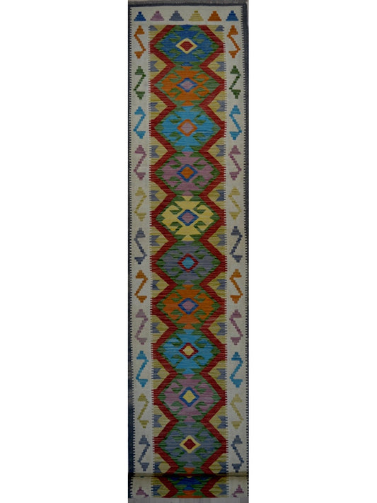 Afghan Chobi Vegetable Dye hand knotted rug