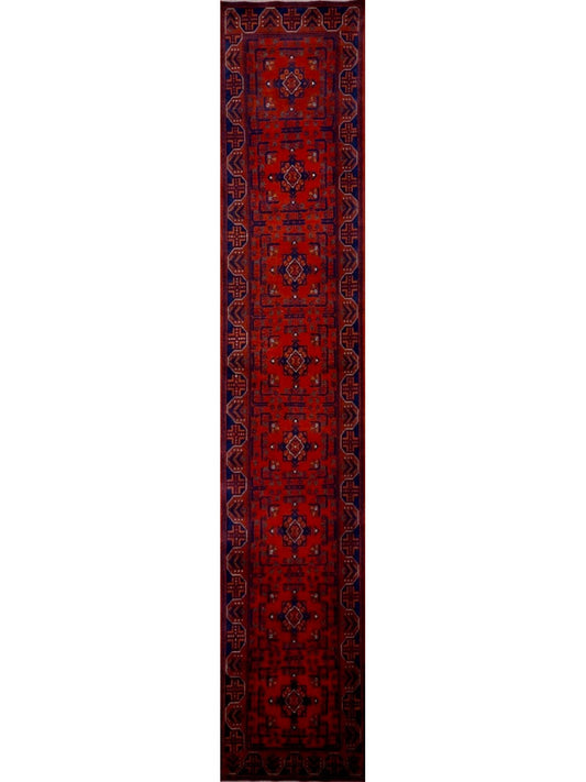 Afghan Kondooz hand knotted rug