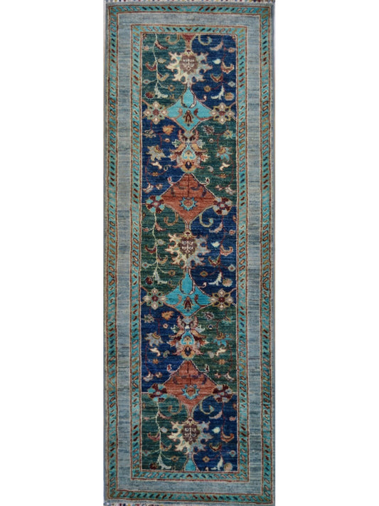 Afghan Sultan Abad hand knotted rug