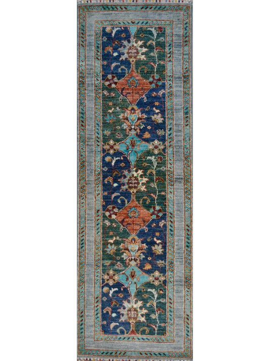 Afghan Sultan Abad hand knotted rug