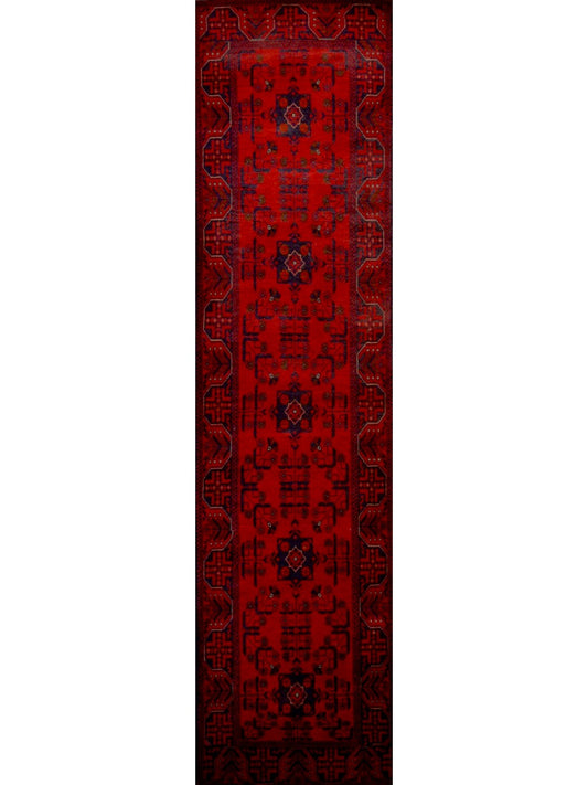 Afghan Kondooz hand knotted rug