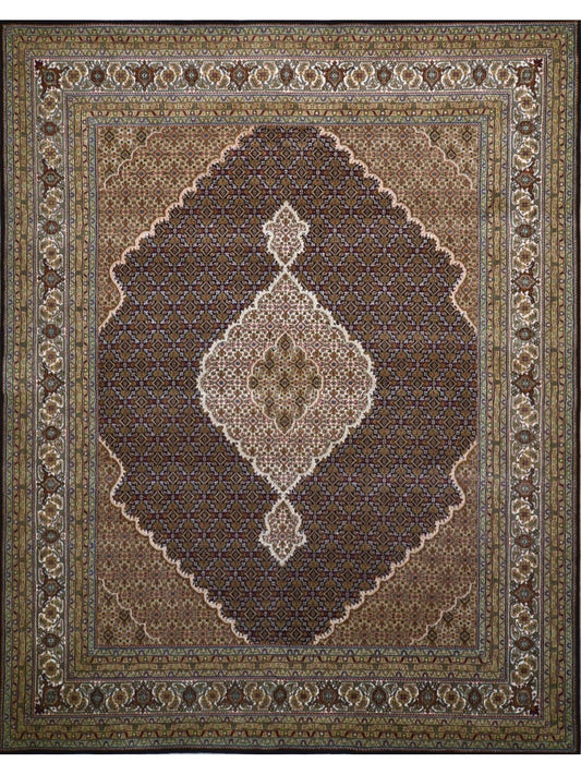 Indian Mahi hand knotted rug 8x10