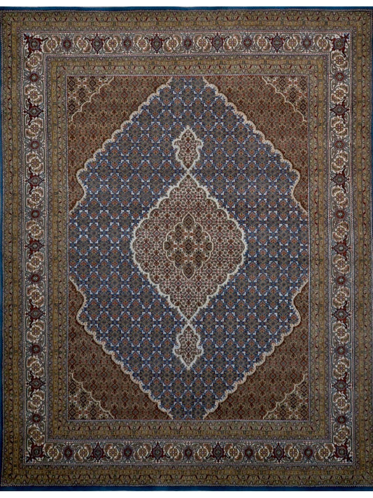 Indian Mahi hand knotted rug 8x10