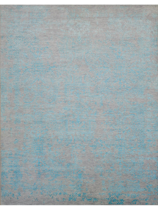 Indian Jaipur hand knotted rug 8x10