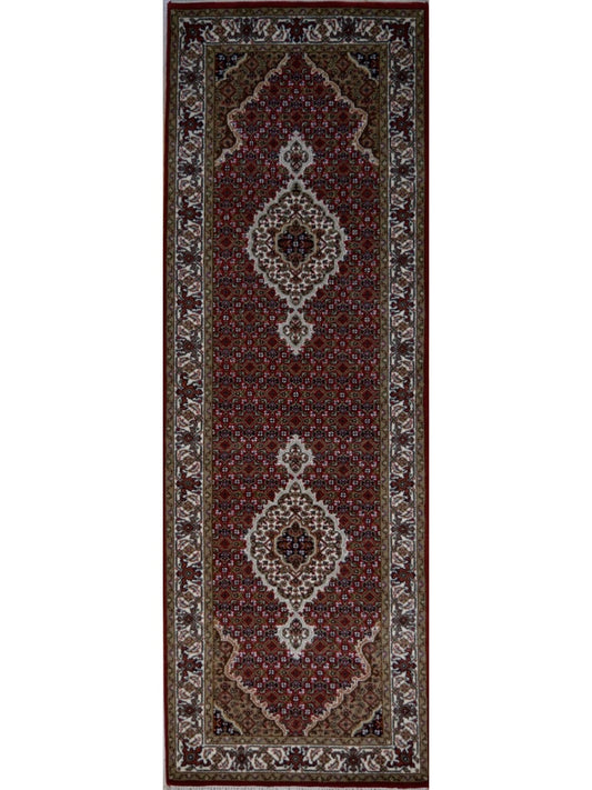 Indian Mahi hand knotted rug