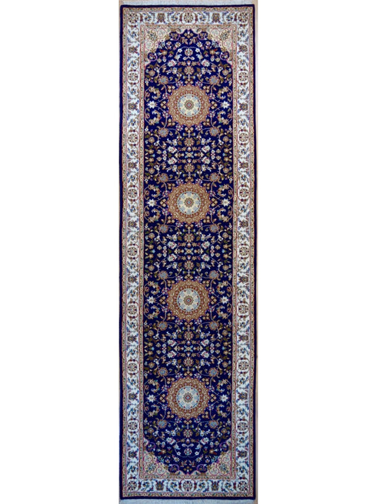 Indian Naeen hand knotted rug