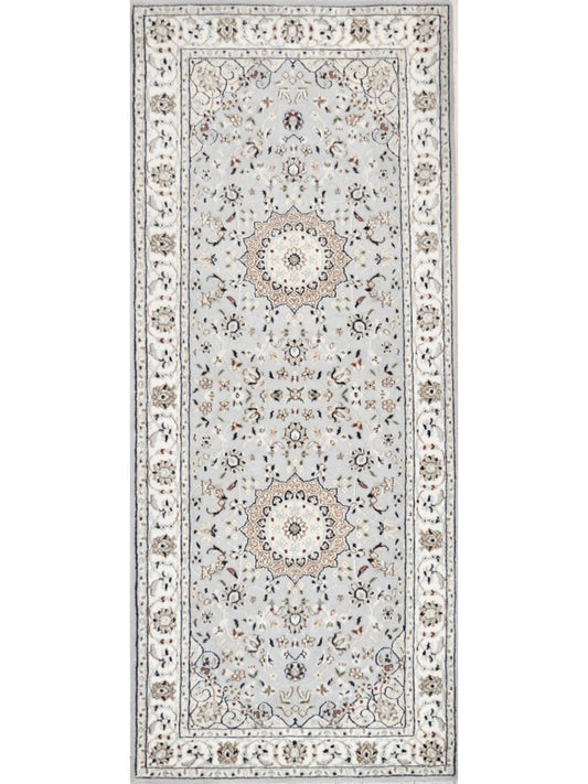 Indian Naeen hand knotted rug