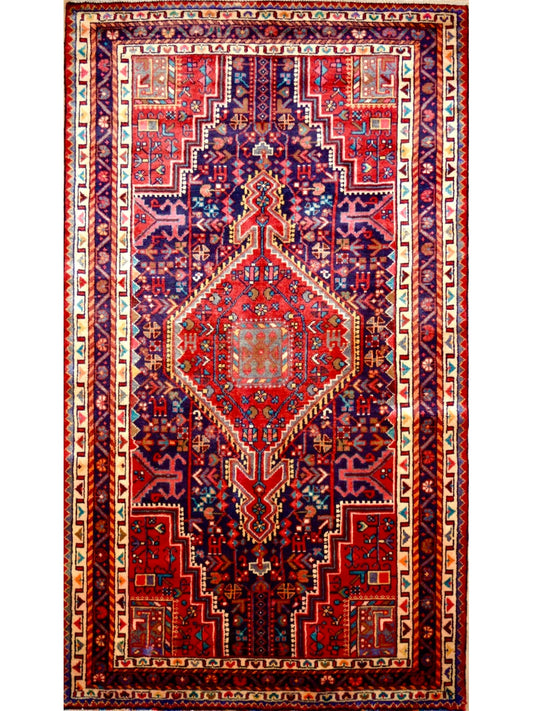 Persian Toysirkan hand knotted rug 5x8