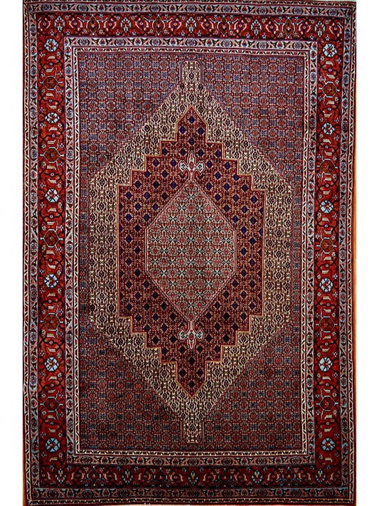 Persian Bijar hand knotted rug 7x10