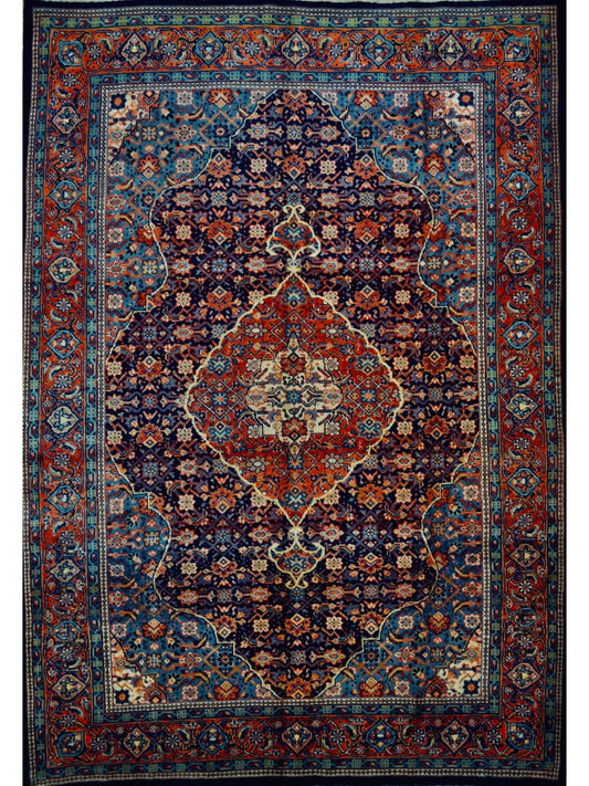 Persian Sauroogh hand knotted rug 7x10