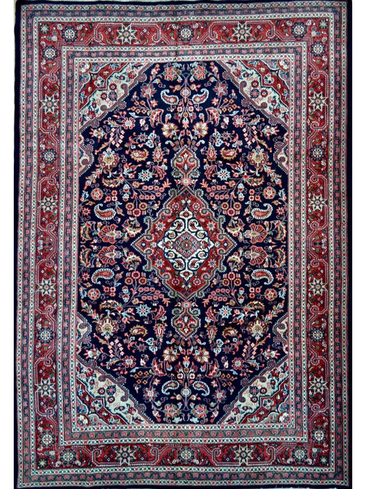 Persian Malayer hand knotted rug 7x10