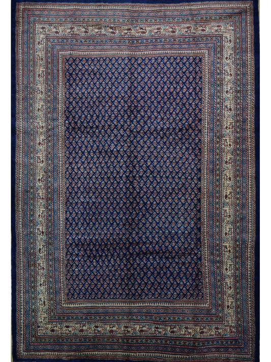 Persian Mir hand knotted rug 7x10