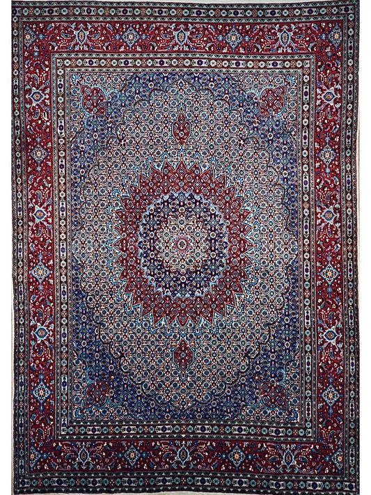 Persian Mood hand knotted rug 8x11