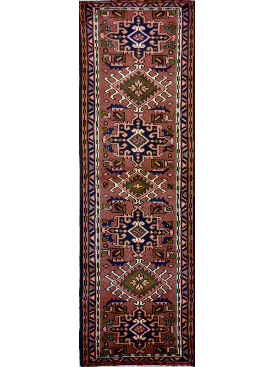 Persian Gharajeh hand knotted rug