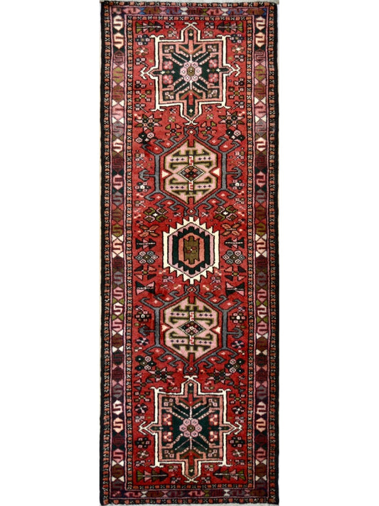 Persian Gharajeh hand knotted rug