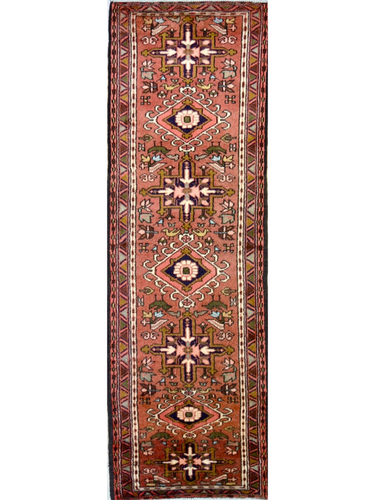 Persian Gharajeh hand knotted rug