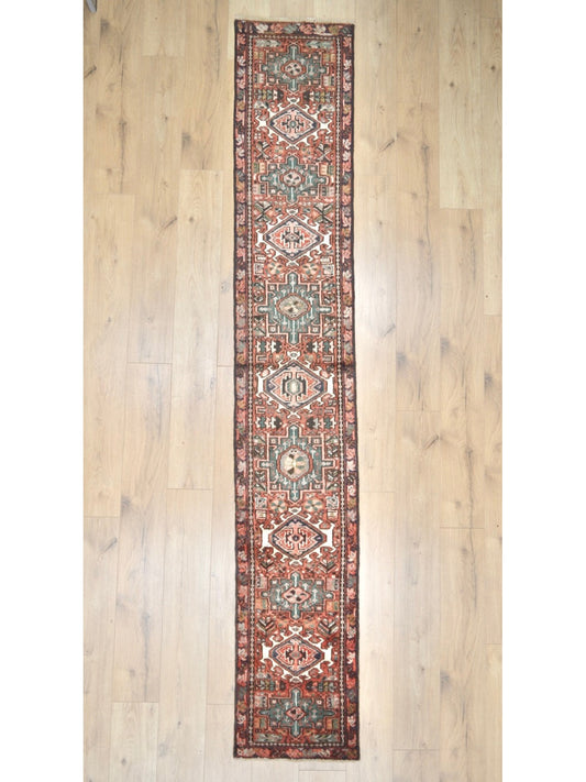 Persian Gharajeh hand knotted rug
