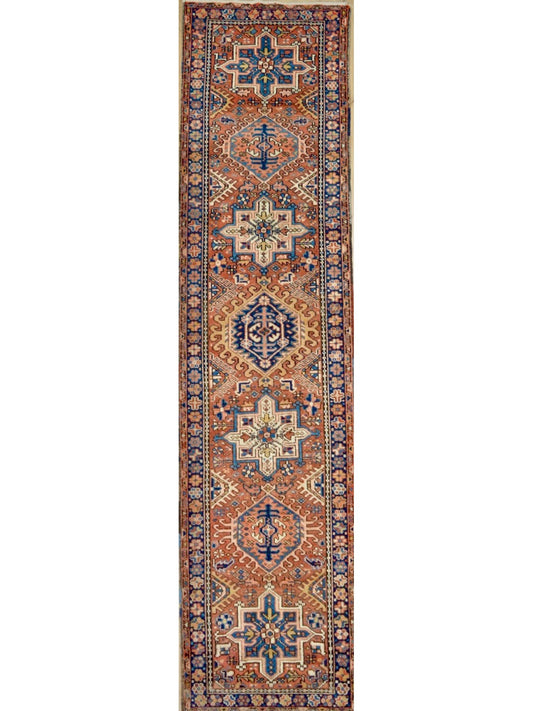 Persian Gharajeh hand knotted rug
