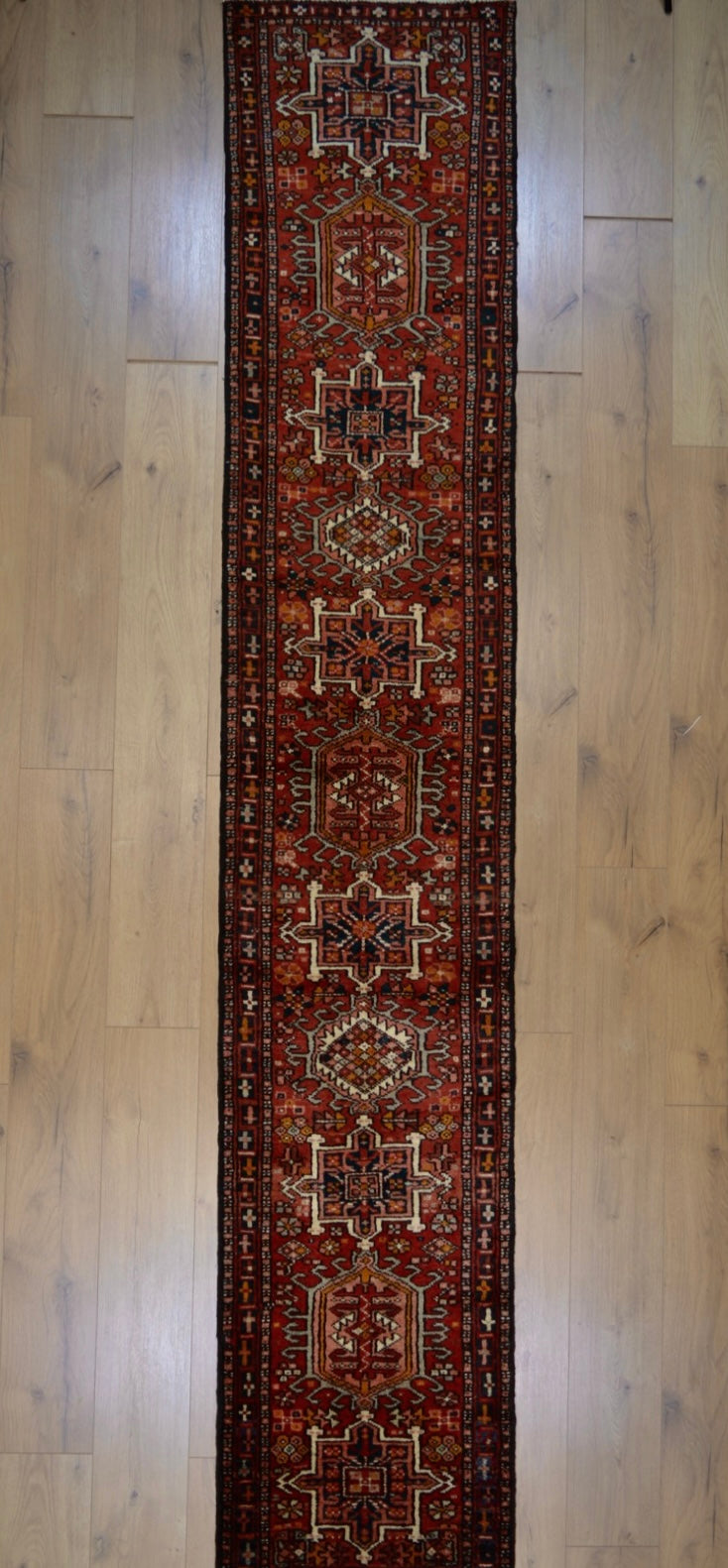 Persian Gharajeh hand knotted rug
