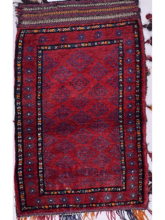 Persian Hamadan hand knotted rug 2'6x4'6
