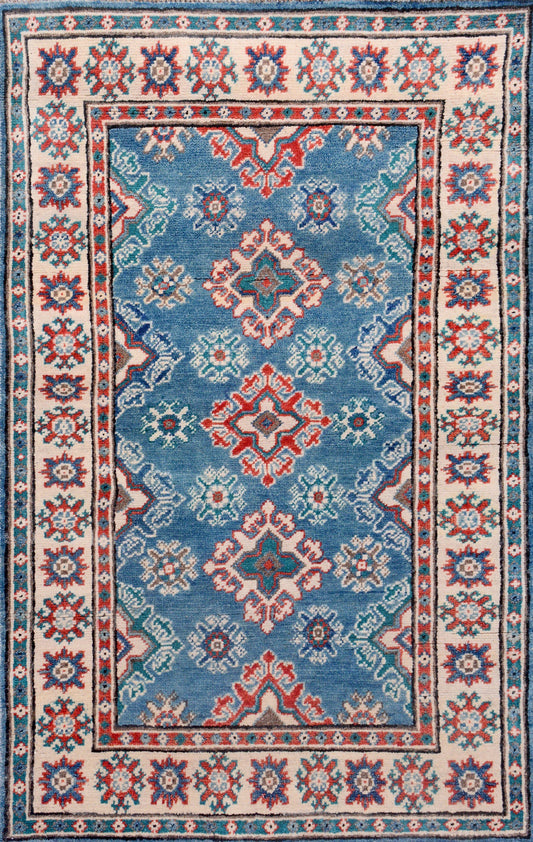 Afghan Khal Mohammadi hand knotted rug 2x3