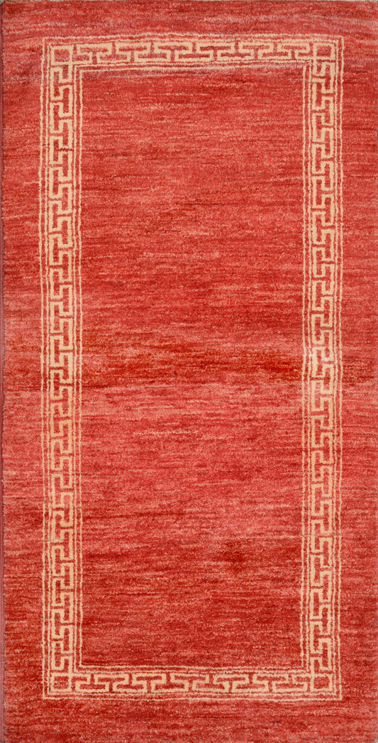 Afghan Khal Mohammadi hand knotted rug 2'6x4'6