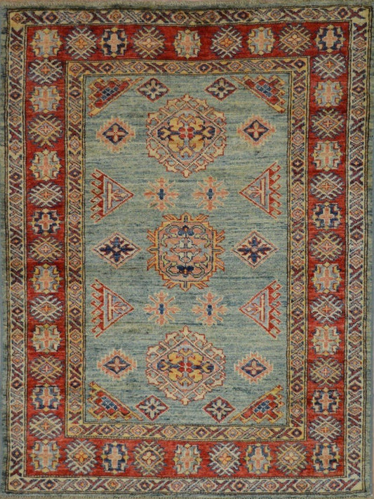 Afghan Super Fine Kondooz hand knotted rug 3x5