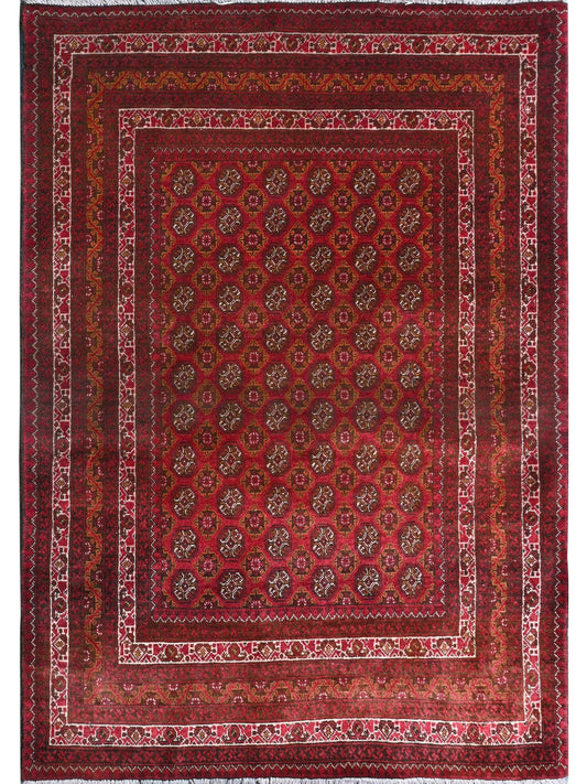 Afghan Belgic hand knotted rug 3x5