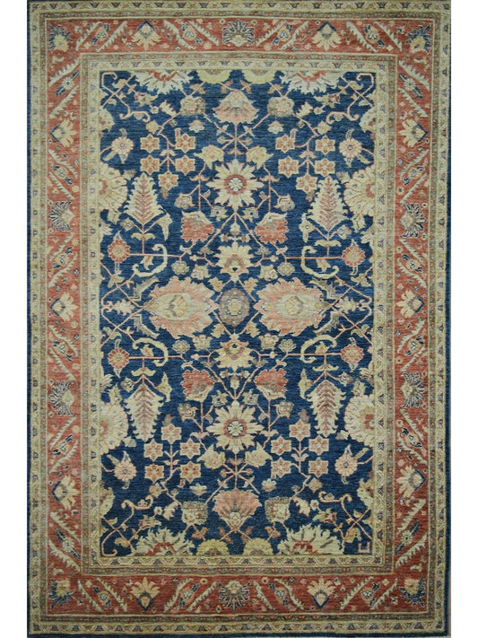 Afghan Super Fine Chobi hand knotted rug 4x6