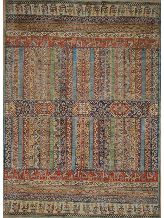 Afghan Fine Chobi hand knotted rug 7x10