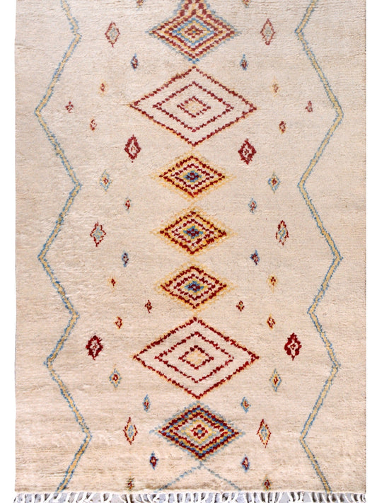 Persian Second Life hand knotted rug 7x10