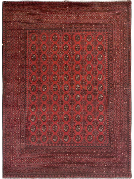 Afghan Khal Mohammadi hand knotted rug 7x10