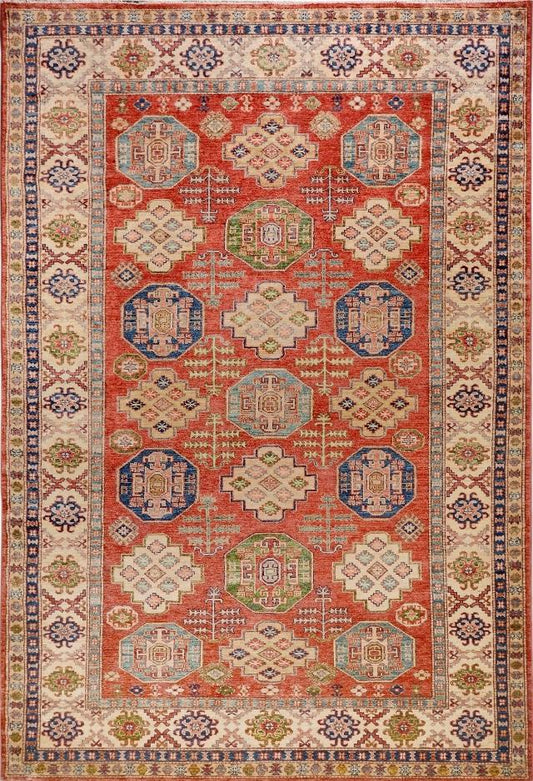 Afghan Khal Mohammadi hand knotted rug 8x11+