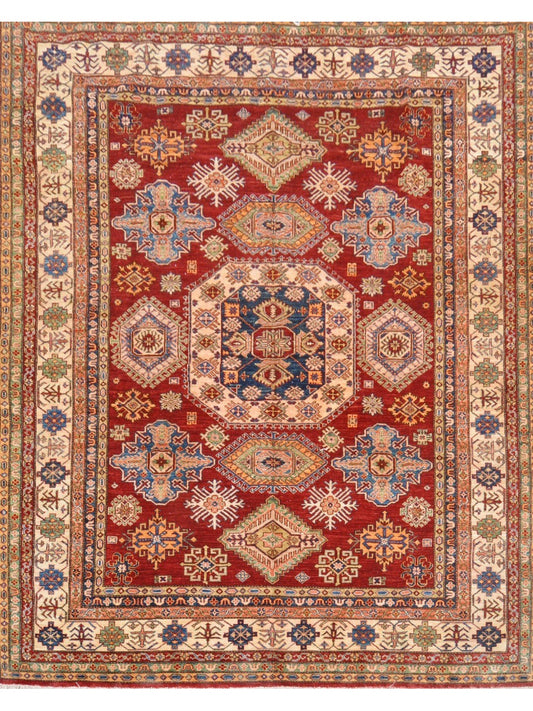 Afghan Balooch hand knotted rug 8x11+
