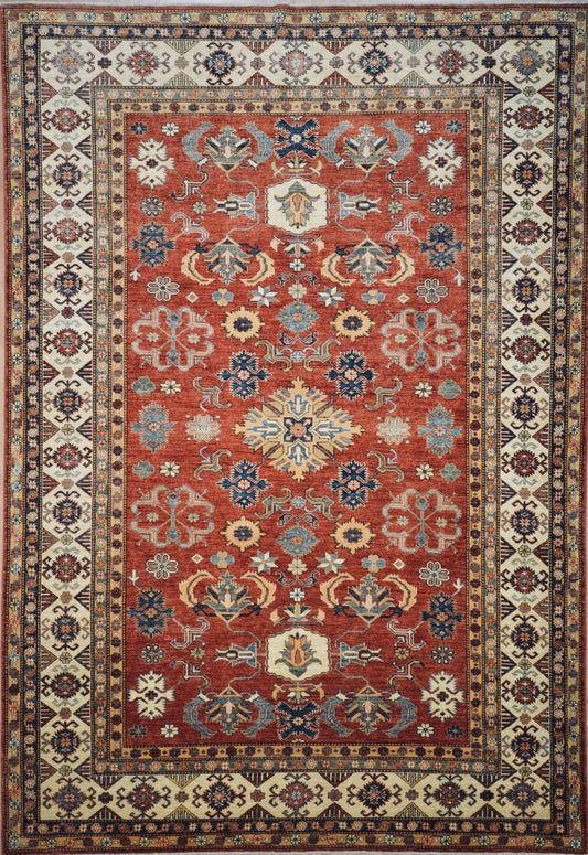 Afghan Fine Kondooz hand knotted rug 8x11+