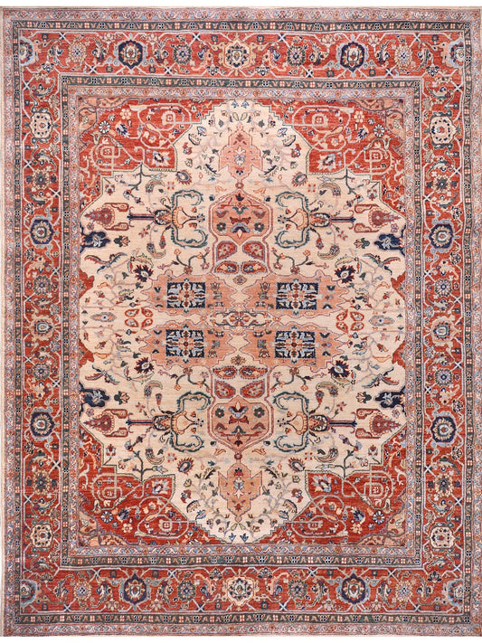 Afghan Moroccan Style hand knotted rug 8x10
