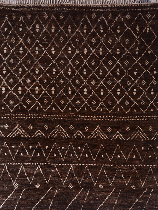 Afghan Moroccan Style hand knotted rug 8x10