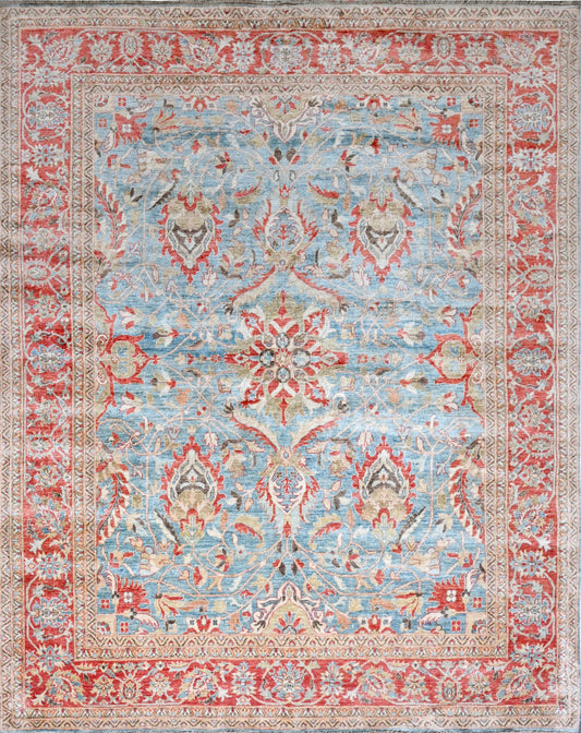Afghan Super Fine Chobi hand knotted rug 8x10