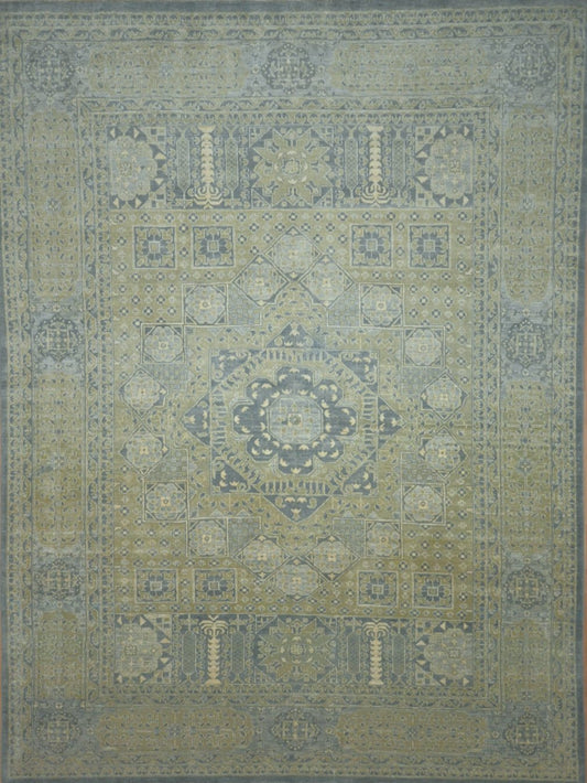 Afghan Kilim Vegetable Dye hand woven rug 2x10