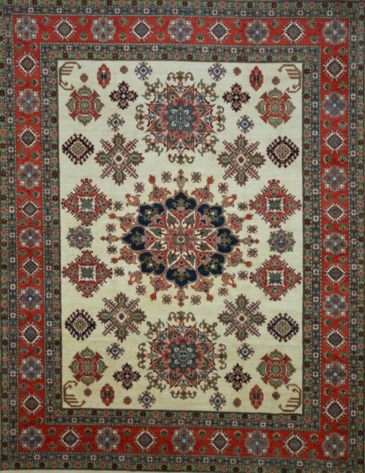 Afghan Kilim Vegetable Dye hand woven rug 6x9