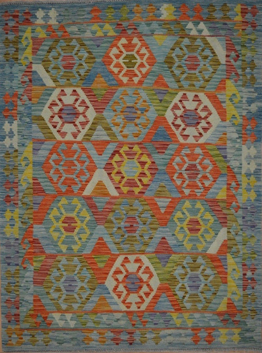Afghan Maimana hand knotted rug 2x4