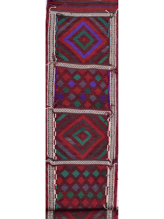 Afghan Kilim Vegetable Dye hand knotted rug 3x5