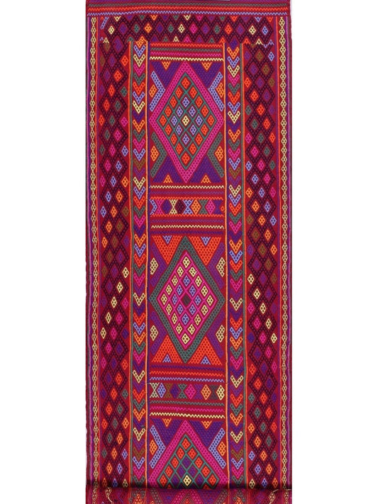 Afghan Kilim Vegetable Dye hand knotted rug 3x5