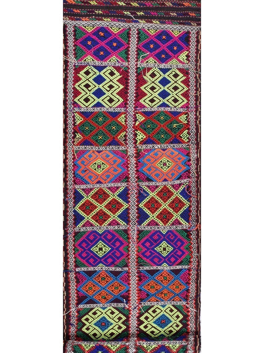 Afghan Kilim Vegetable Dye hand knotted rug 3x5