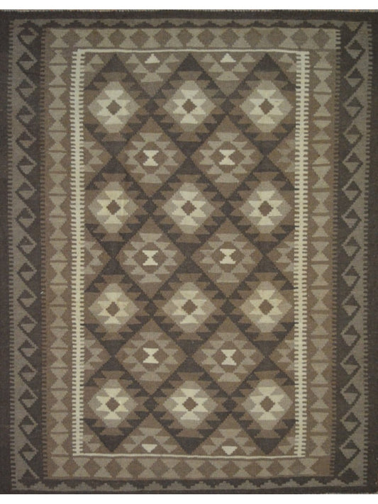 Afghan Sumac Shahsavan hand woven rug 5x8