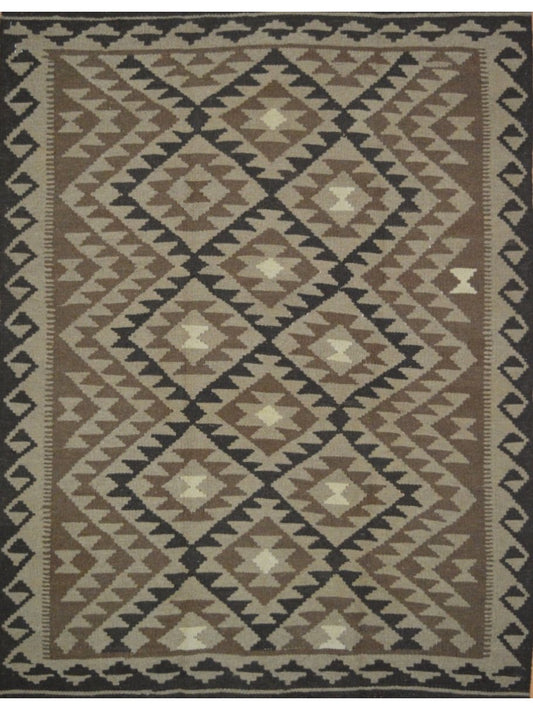 Afghan Sumac Shahsavan hand woven rug 5x8