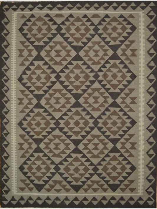 Afghan Sumac Shahsavan hand woven rug 5x8